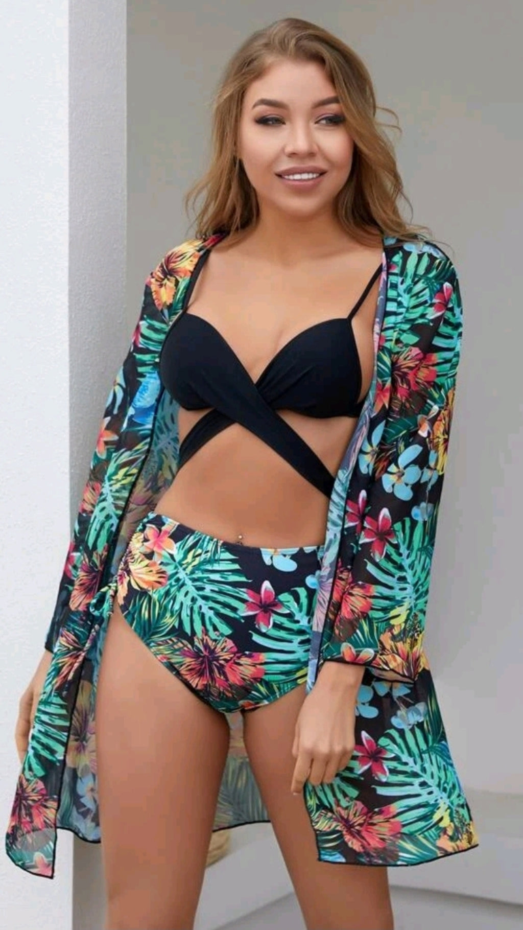 Arena | Set de Bikini 3 pcs con Salida de Baño