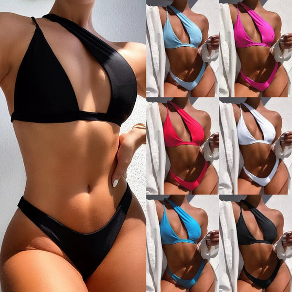 Luisa Bikini Set Premium Color Sólido