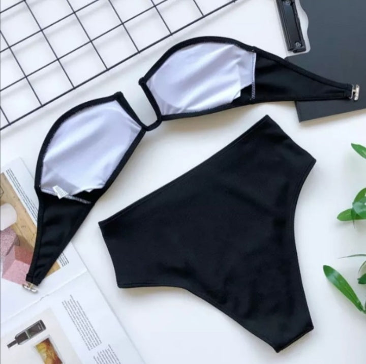 Bikini Strapless Talle Alto
