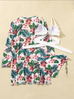 Pearl | Set de Bikini 3 pcs con Salida de Baño