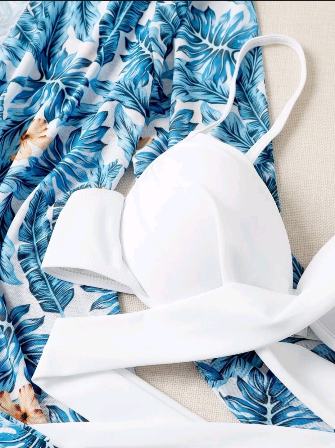 Set de Bikini 3 pcs con Salida de Baño