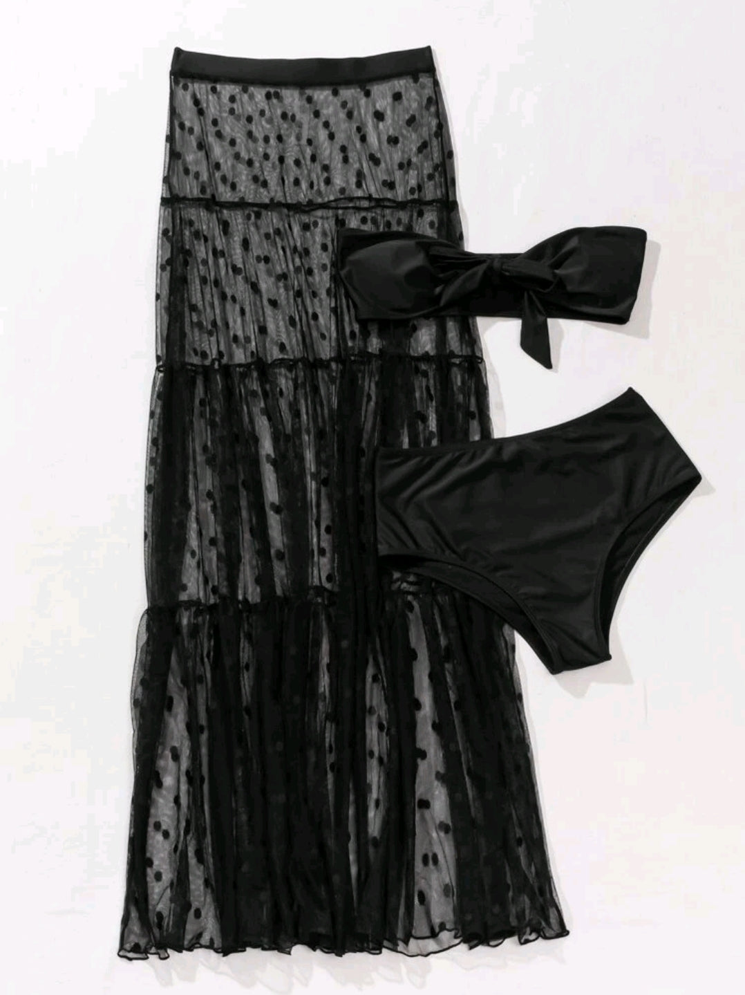 Andric | Set de Bikini 3 pcs con Falda Cover Up