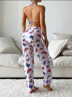 Set de Bikini y Pants Mariposas 3pcs
