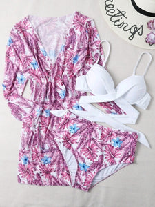 Set de Bikini 3 pcs con Salida de Baño